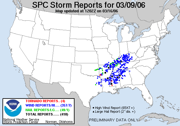 Map of 060309_rpts's severe weather reports