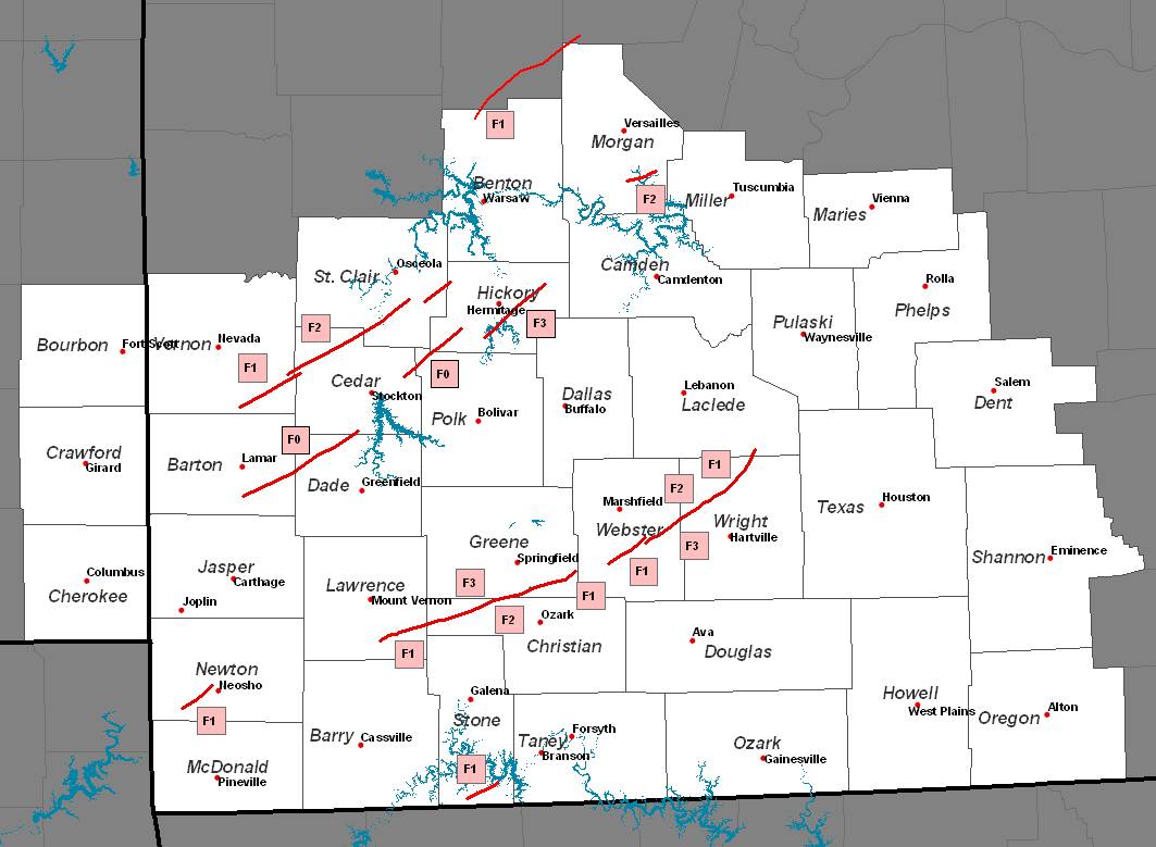 Tornado Tracks