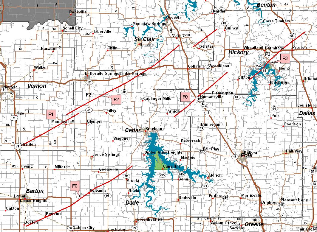 Tornado Tracks